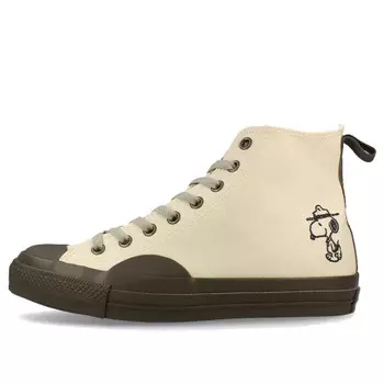 Кроссовки x peanuts all star cp high top 'beige' Converse, бежевый