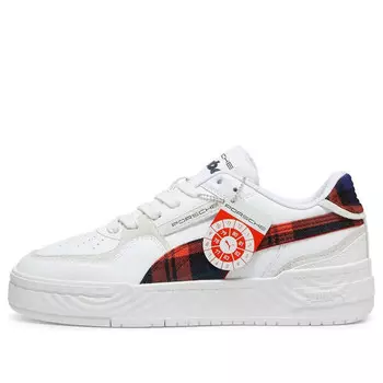 Кроссовки x porsche legacy ca pro 'tartan formstrip white redmazing' Puma, белый