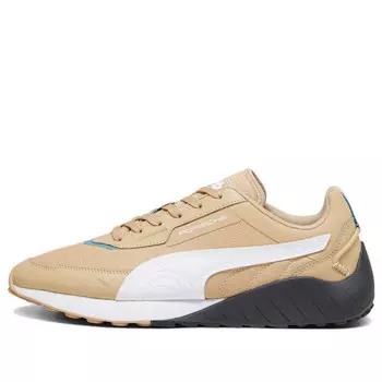 Кроссовки x porsche legacy speedfusion 'sand dune white black' Puma, желтый
