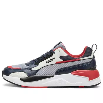 Кроссовки x-ray 2 square 'club navy grey fog red' Puma, синий