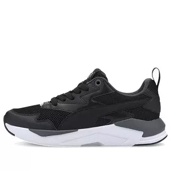 Кроссовки x-ray lite jr low top running shoes black/grey/white Puma, черный