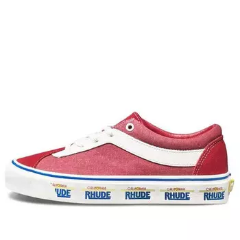 Кроссовки x rhude bold ni dark blue Vans, синий