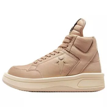 Кроссовки x rick owens drkshdw turbowpn mid 'cave' Converse, мультиколор