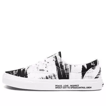 Кроссовки x roaringwild era 'black white' Vans, черный