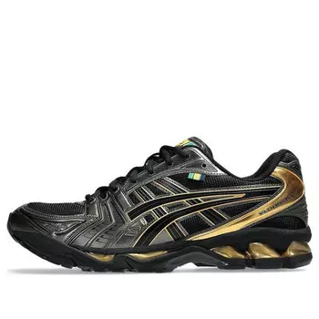 Кроссовки x senna gel-kayano 14 'black pure gold' Asics, черный