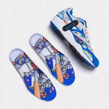 Кроссовки X Shinzo Paris Contender *Baseball Pack* Mizuno, серый