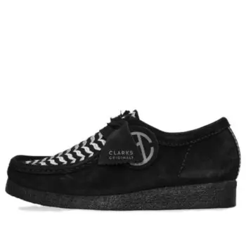 Кроссовки x slam jam wallabee 'night boat to cairo' Clarks, черный