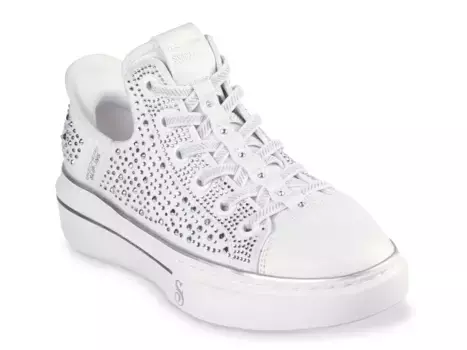 Кроссовки x Snoop Dogg Snoop One Rhine-Stoned Sneaker Skechers, белый