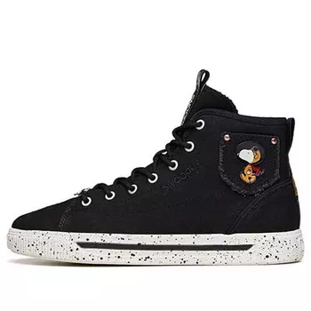 Кроссовки x snoopy high top Anta, черный