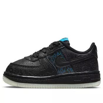 Кроссовки x space jam air force 1 '07 'computer chip' Nike, черный