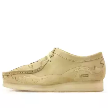 Кроссовки x supreme wallabee 'tan' Clarks, бежевый
