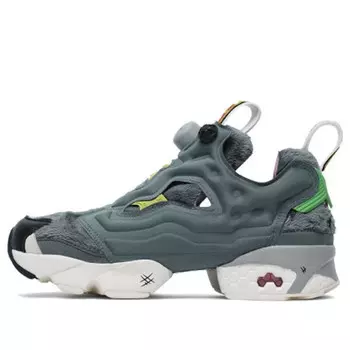 Кроссовки x tom & jerry instapump fury 'tom' Reebok, серый