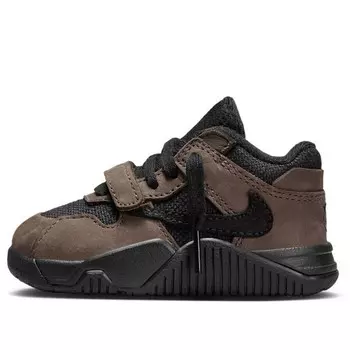 Кроссовки x travis scott jumpman jack tr 'dark mocha' Air Jordan, коричневый