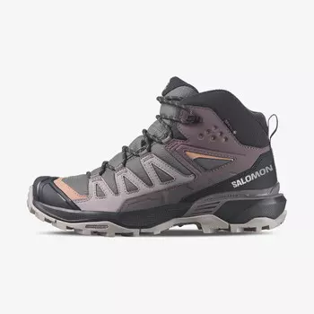 Кроссовки x Ultra 360 Mid GTX W Salomon, фиолетовый