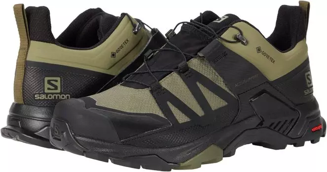 Кроссовки X Ultra 4 GTX Salomon, цвет Deep Lichen Green/Black/Olive Night