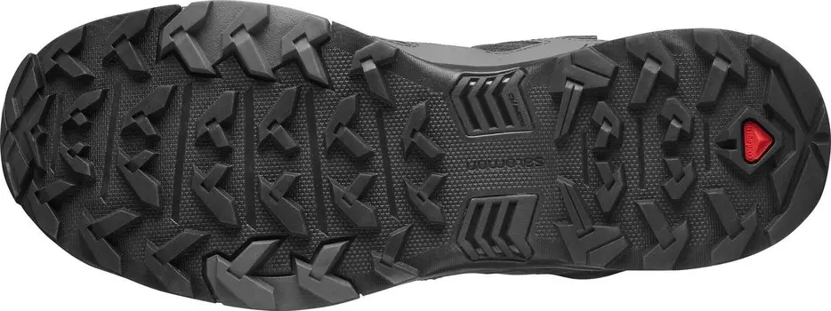 Кроссовки x ultra 4 Mid Gore Tex с кожей Salomon, черный