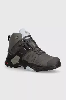 Кроссовки X Ultra 4 Mid GTX Salomon, серый