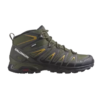 Кроссовки X Ultra Pioneer Mid CSWP Salomon, зеленый