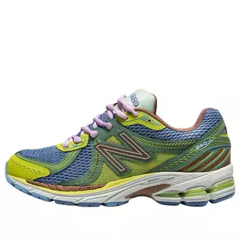 Кроссовки x up there 860 v2 '2000's tropes' New Balance, зеленый