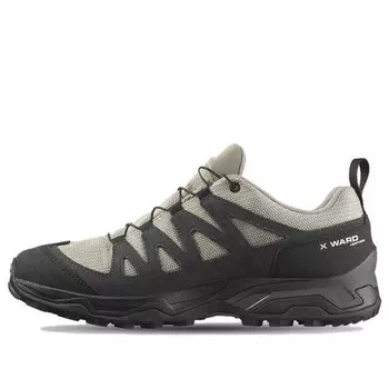 Кроссовки x ward leather gtx 'khaki' Salomon, хаки