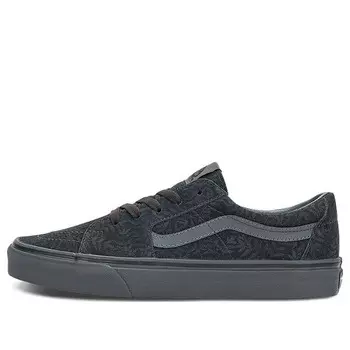 Кроссовки x white mountaineering sk8 low 'black' Vans, черный