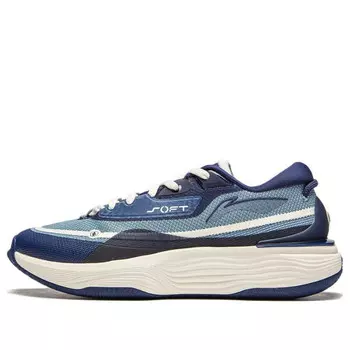 Кроссовки x xiao zhan мягкие теплые Li-Ning, синий