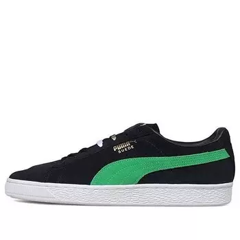 Кроссовки x xlarge 50 suede low 'black green' Puma, черный