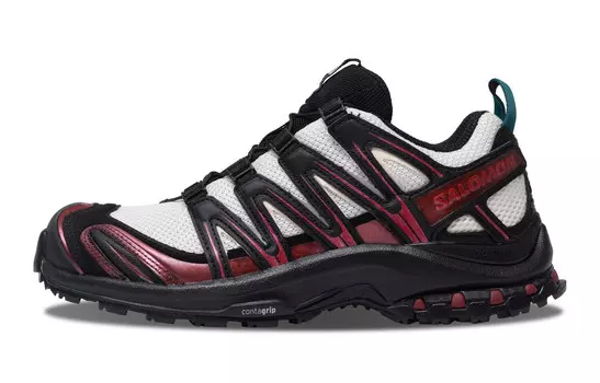 Кроссовки XA Pro 3D ADV унисекс с низким верхом, черные/красные Salomon