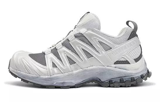 Кроссовки XA PRO 3D Outdoor Performance унисекс с низким верхом серо-серебристого цвета Salomon