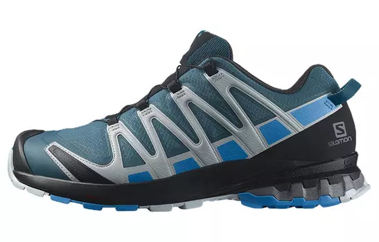 Кроссовки XA Pro 3D V8 мужские низкие синие/серые/черные Salomon