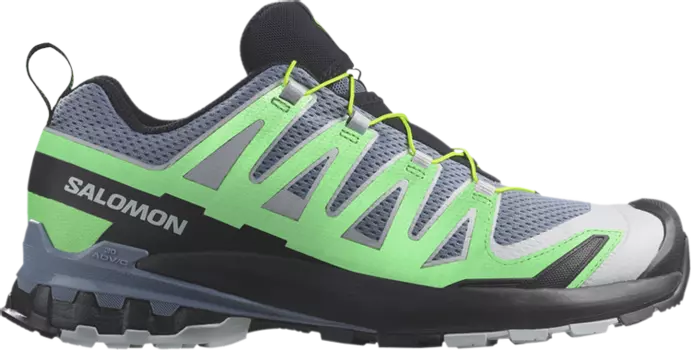 Кроссовки XA Pro 3D V9 'Flint Stone Green Gecko', зеленый