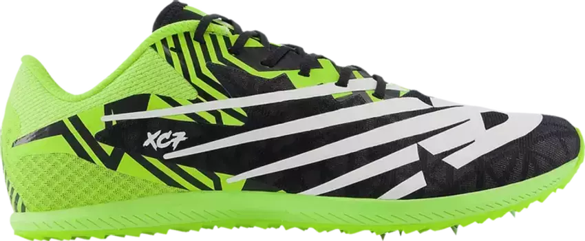 Кроссовки XC Seven v4 'Thirty Watt Black', зеленый
