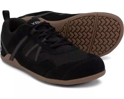 Кроссовки Xero Shoes Prio Suede, цвет Black/Gum