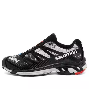 Кроссовки xt-4 advanced 'silver black' 410870 Salomon, серебряный