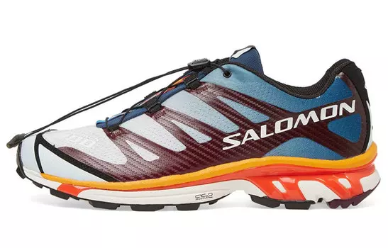 Кроссовки XT-4 мужские с низким верхом, синие/фиолетовые Salomon