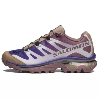 Кроссовки XT-4 унисекс с низким верхом фиолетово-коричневые Salomon