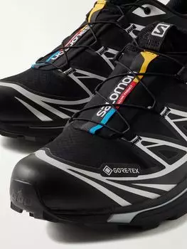 Кроссовки XT-6 GORE-TEX Mesh с резиновой отделкой SALOMON, черный