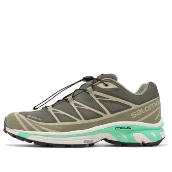 Кроссовки xt-6 gore-tex 'olive night dried herb' 472923 Salomon, зеленый