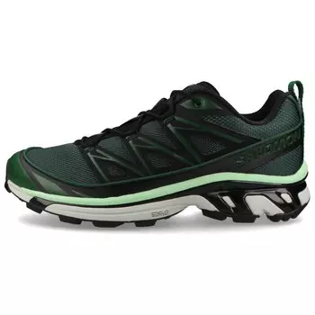 Кроссовки XT-6 мужские низкие черные/зеленые Salomon
