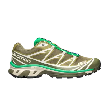 Кроссовки Salomon XT-6 женские, зеленый/хаки