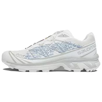 Кроссовки XT-6 унисекс с низким верхом белые/синие Salomon