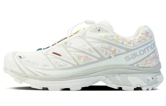 Кроссовки XT-6 унисекс с низким верхом белого цвета Salomon