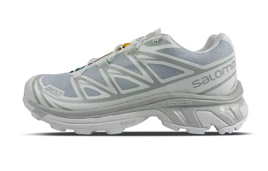 Кроссовки XT-6 унисекс с низким верхом белые/синие Salomon