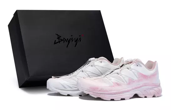 Кроссовки XT-6 унисекс с низким верхом розового цвета Salomon