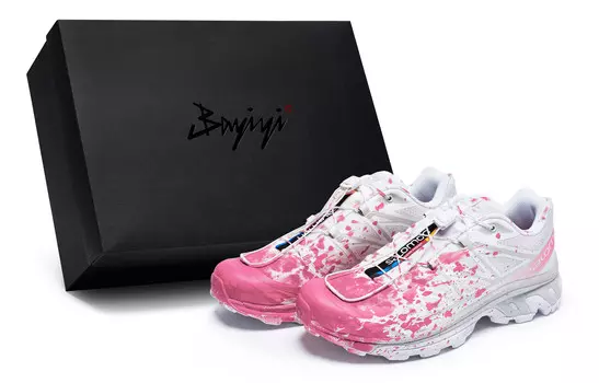 Кроссовки XT-6 унисекс с низким верхом розового цвета Salomon