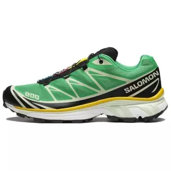 Кроссовки XT-6 унисекс с низким верхом зеленые Salomon