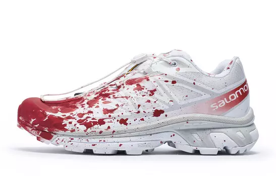 Кроссовки XT-6 унисекс с низким верхом, красные Salomon