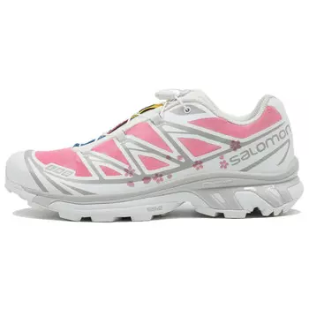 Кроссовки XT-6 унисекс с низким верхом розового цвета Salomon, цвет Cherry Blossom