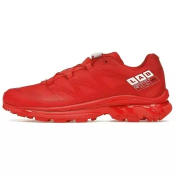 Кроссовки XT-6 унисекс с низким верхом, красный/белый Salomon