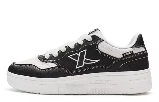 Кроссовки XTEP Air Force One Skateboard Shoes Men Low-Top Black White